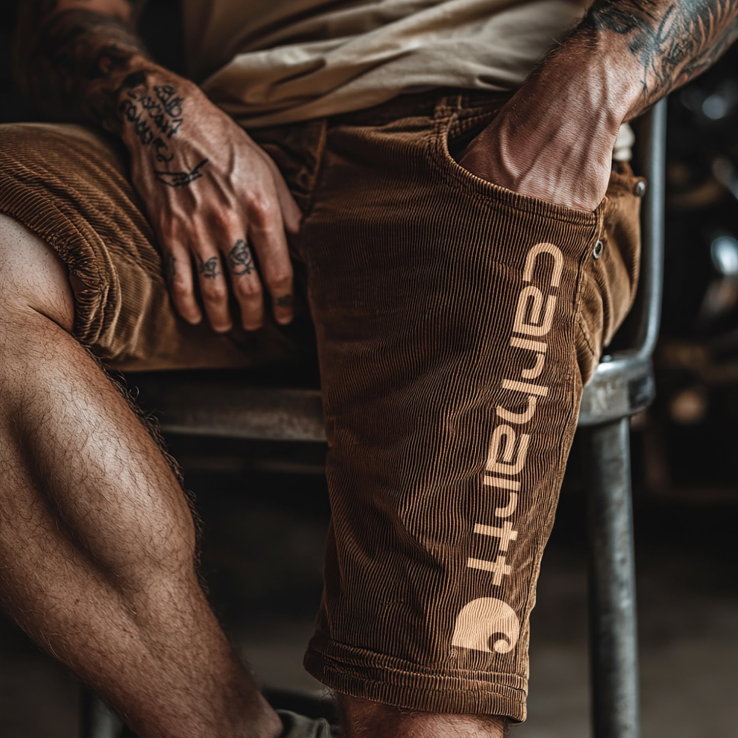 Men's Vintage Corduroy Shorts