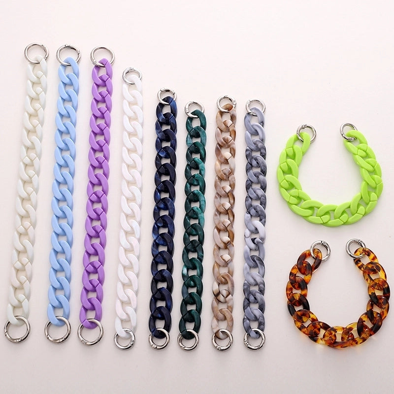 Retro Classic Style Geometric Arylic Mobile Phone Chain