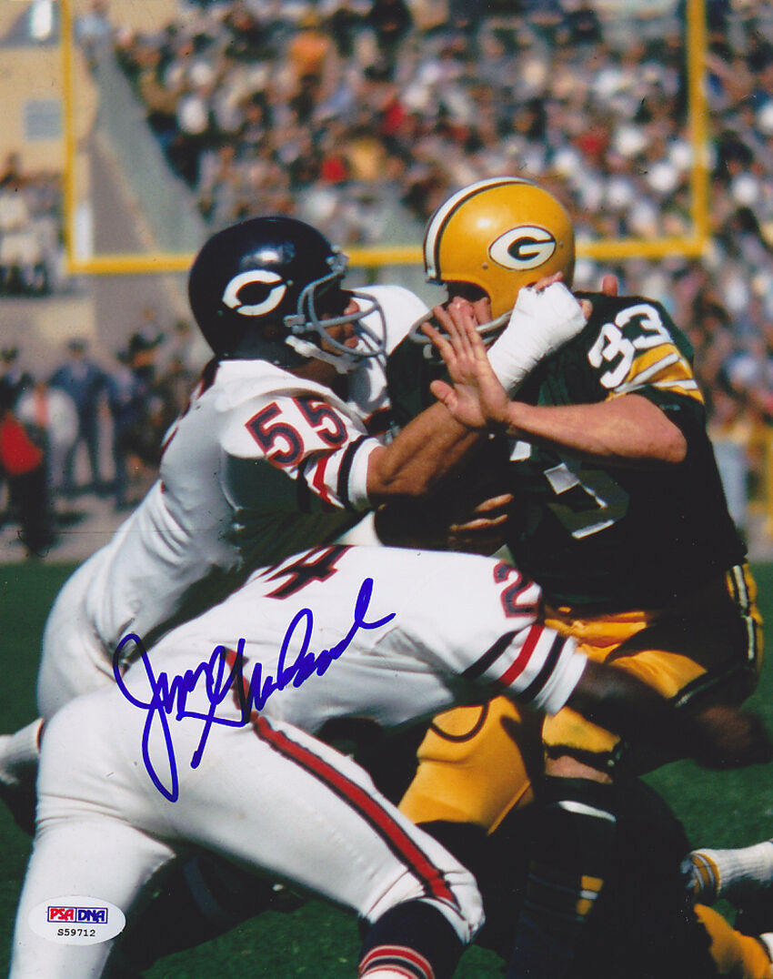 Jim Grabowski SIGNED 8x10 Photo Poster painting Green Bay Packers PSA/DNA AUTOGRAPHED