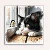 Cat-Paint by Numbers Cat 40*40CM