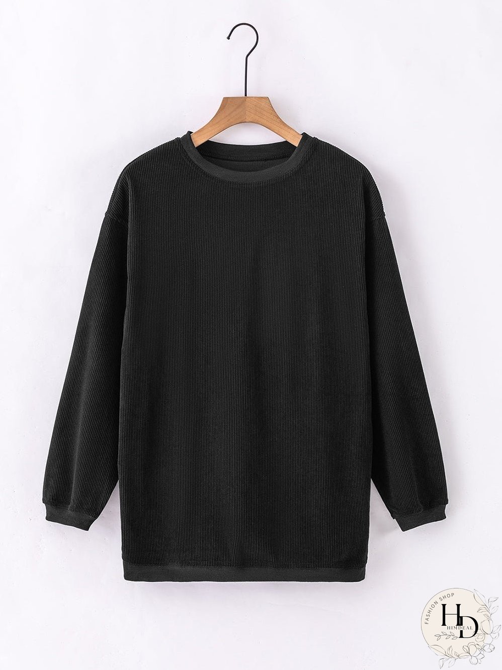 Stylish Waffle Knit Top