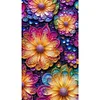 (40*70cm)Flower - Full Round Drill Diamond Painting