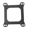 Black Carb Spacers with Gasket Screws Kit for Holley for Chevy 4BBL SBC BBC Carb