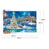 (60*40cm)Christmas Atmosphere - Crystal Rhinestone Diamond Painting