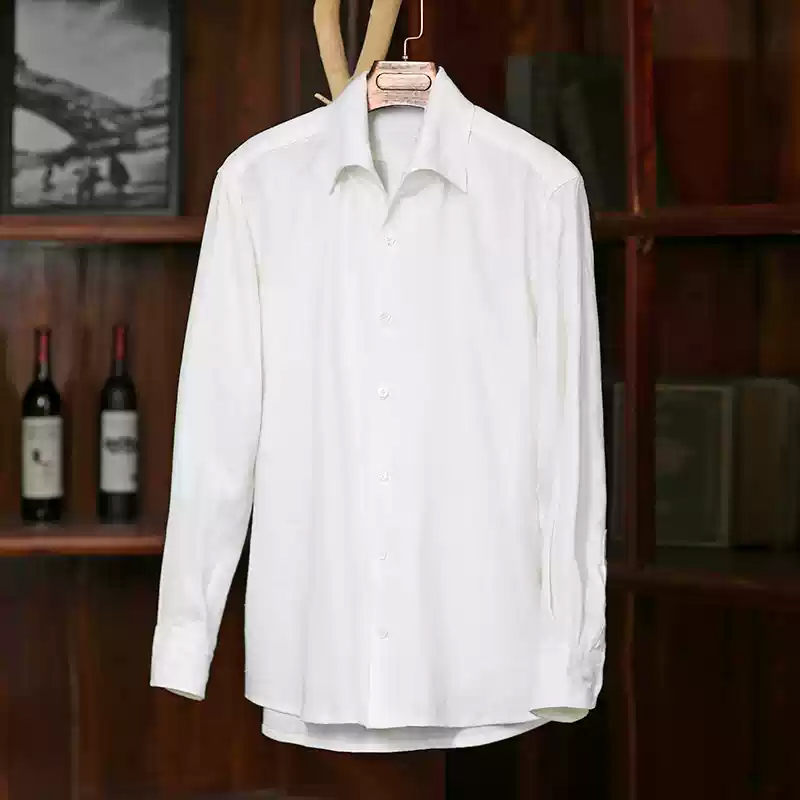 Men's Linen Casual Lapel Single Breasted Shirt