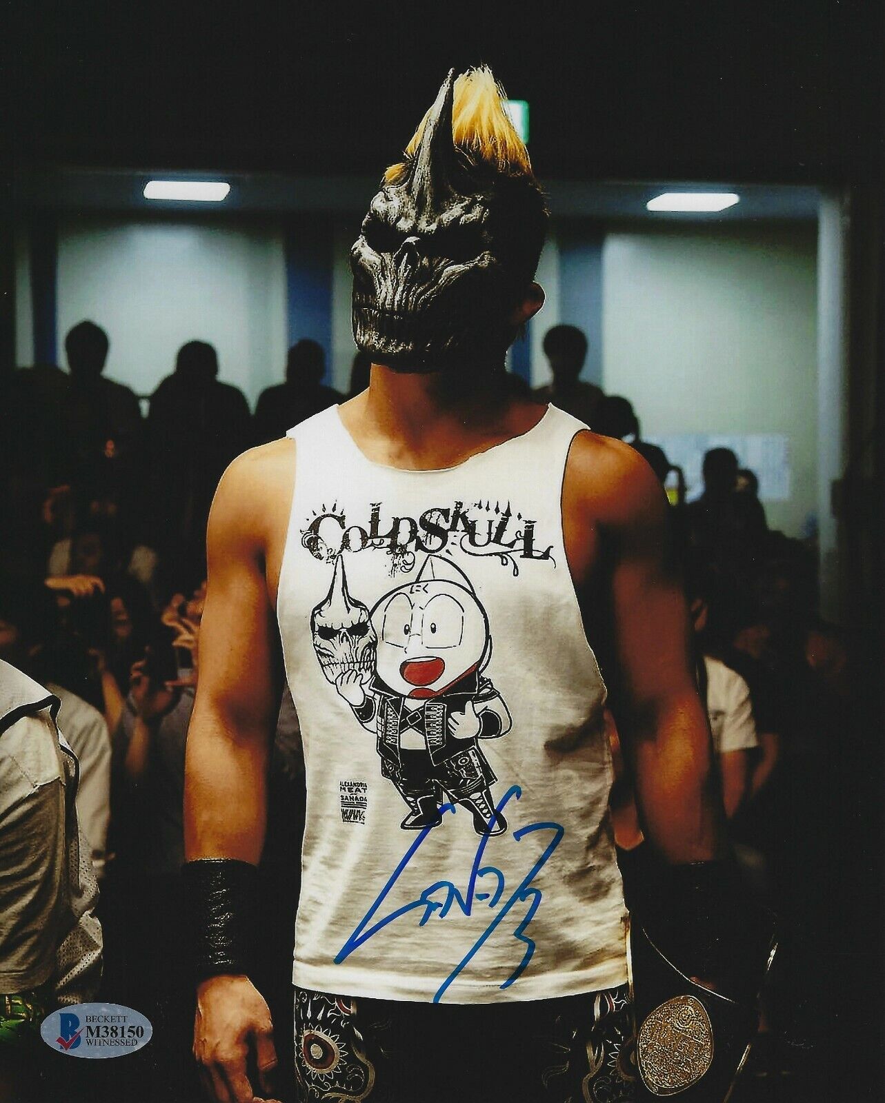 Sanada Signed 8x10 Photo Poster painting BAS COA New Japan Pro Wrestling LIJ Picture Autograph 3