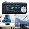 SI4732 Mini Pocket Radio 1.9inch IPS Screen HF SW MW VHF Radio LSB USB AM FM