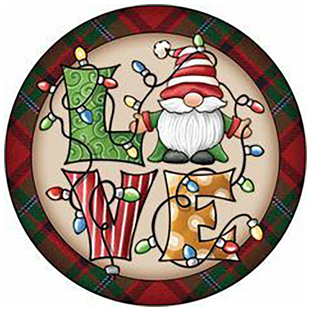 

Cartoon Gnome - Round Drill Diamond Painting - 40*40CM, 501 Original