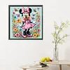 Disney Mickey Mouse-plein diamant rond peinture-30 * 30cm