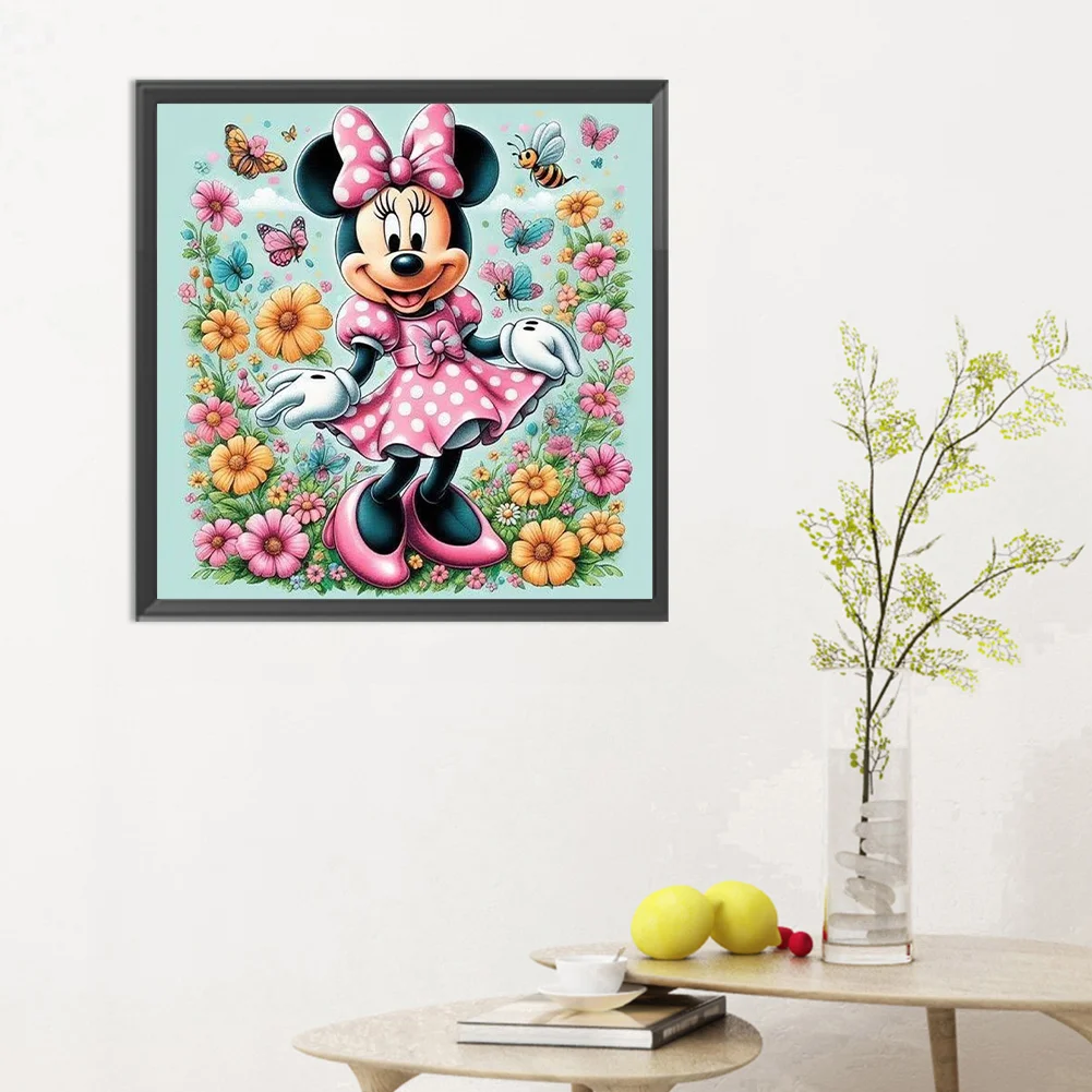 Diamond Painting - Full Round Drill - Mickey Mouse(Canvas|30*30cm)