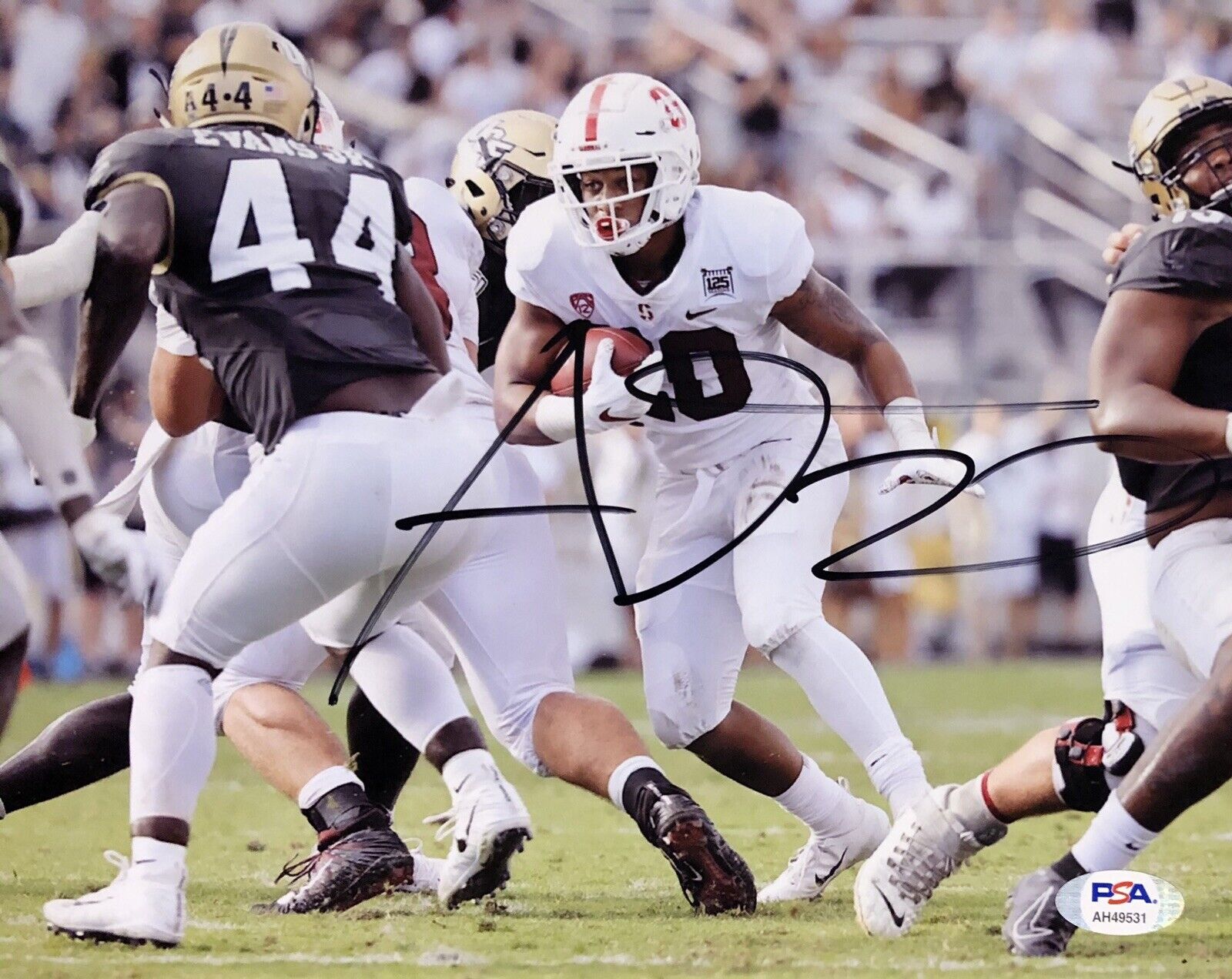 Austin Jones Signed Autographed Stanford Cardinal 8x10 Photo Poster painting Champs Psa/Dna