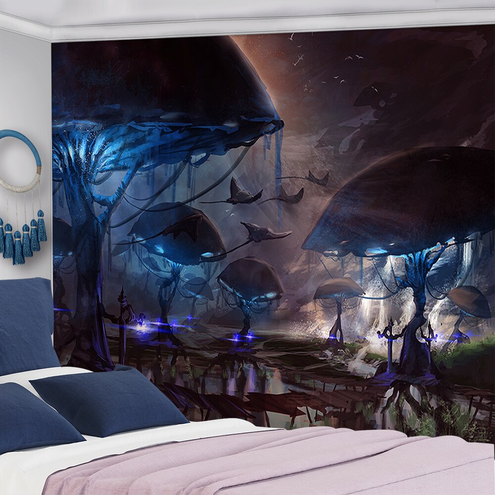 

Wall Tapestry - Sunset And Waves-150*130cm, 501 Original