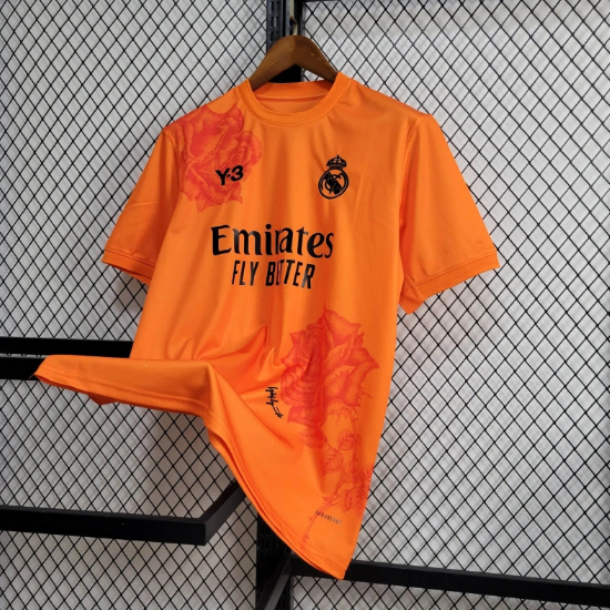 24/25 Football Shirt Real Madrid Y3 Orange Thai quality