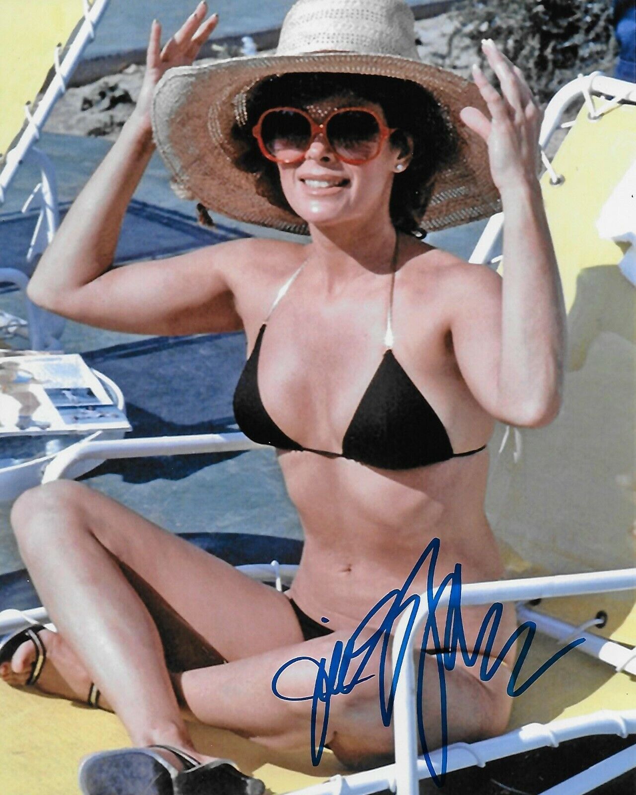 Jill St. John Original Autographed 8X10 Photo Poster painting #39 - Bond 007