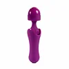 Rechargeable soft massage stick vibrator 