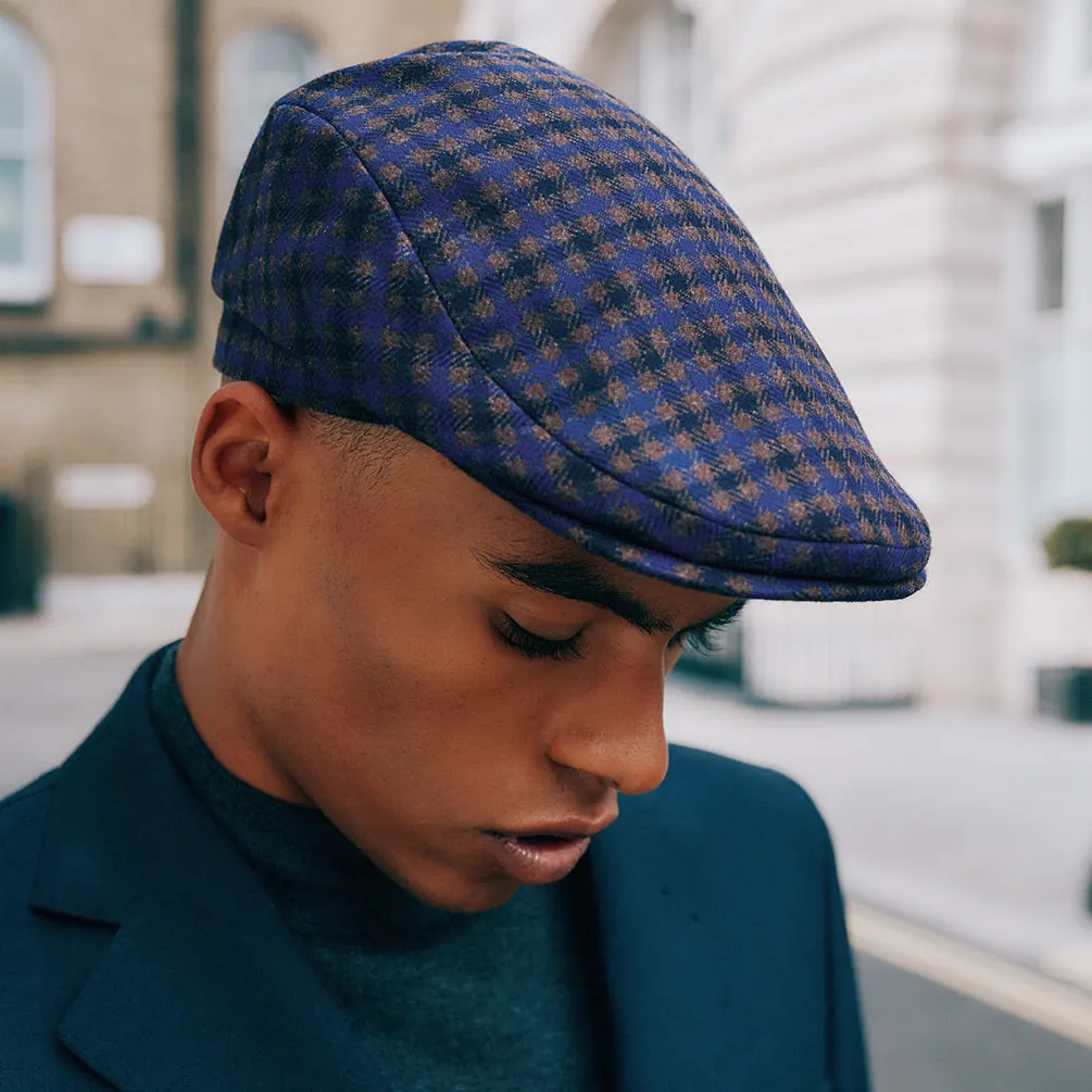 Grosvenor Check Flat Cap