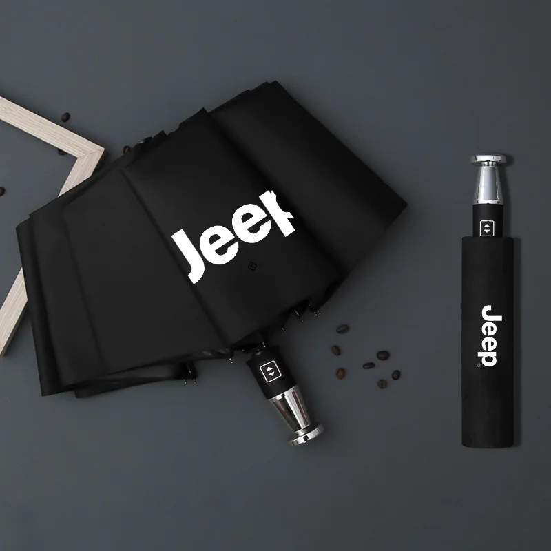  VIP business folding 10-bone black plastic umbrella