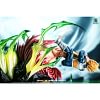 1/6 Scale Broly VS Goku Vegeta - Dragon Ball Resin Statue - YiShou Studio