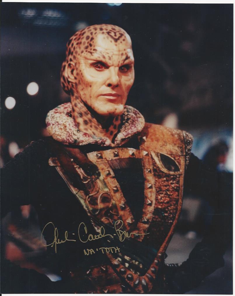 Julie Caitlin Brown - Babylon 5 signed Photo Poster painting