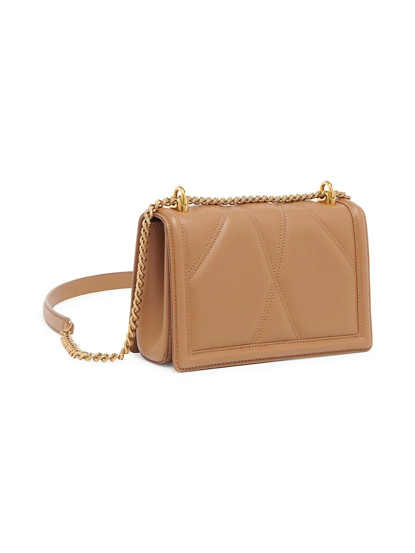 Dolce&Gabbana Devotion Quilted Leather Shoulder Bag