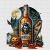 Halloween Magic Drinks-14CT Stamped Cross Stitch 50*50cm/19.69*19.69in