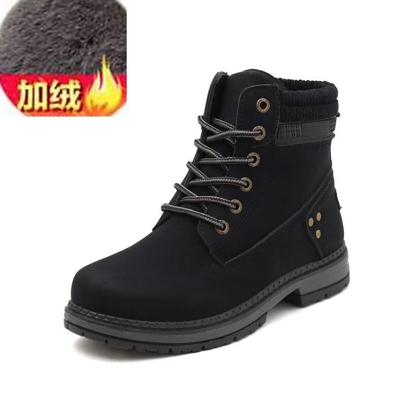 2020 Winter Shoes Woman Warm Snow Boots Women Ladies Ankle Boots Outdoor Thick Bottom Tooling Boots Pink Booties M846