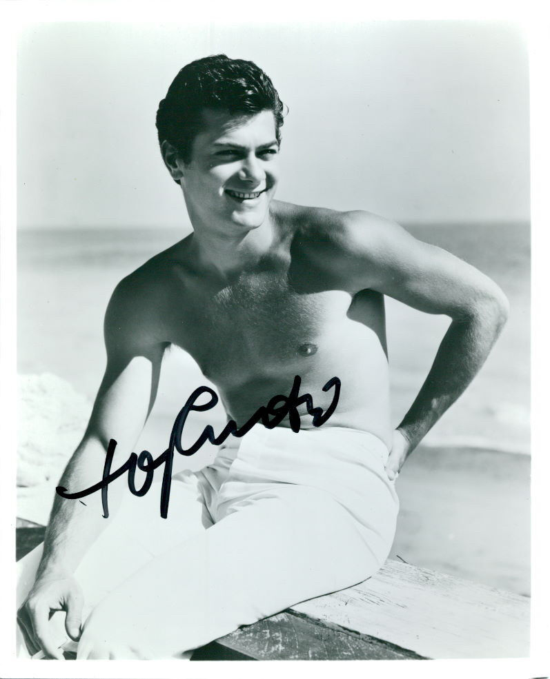 Tony Curtis signed 8x10 Photo Poster painting COA