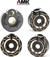 AMK Brass Internal Wheel Counter Weight Knuckle Counterweight 107g/pcs for 1/10 RC Crawler TRX-6 TRX-4 Bronco Defender Upgrade