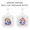A Set of Two Multifunctional Diamond Painting Reusable Liquid Bottles DIY Special Shaped Drill Craft Kits