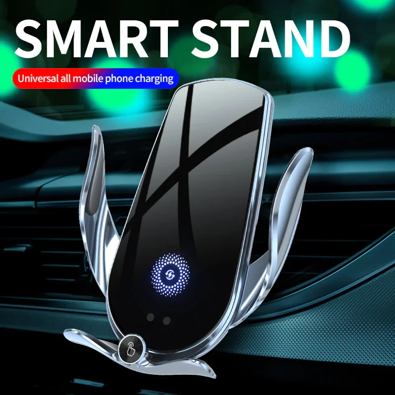 Vehicle Wireless Charger Auto Sensing Mobile Phone Holder