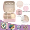(US Local)DIY Hummingbird Diamond Painting Kit Rotatable Mirror w Diamond Art Jewelry Box