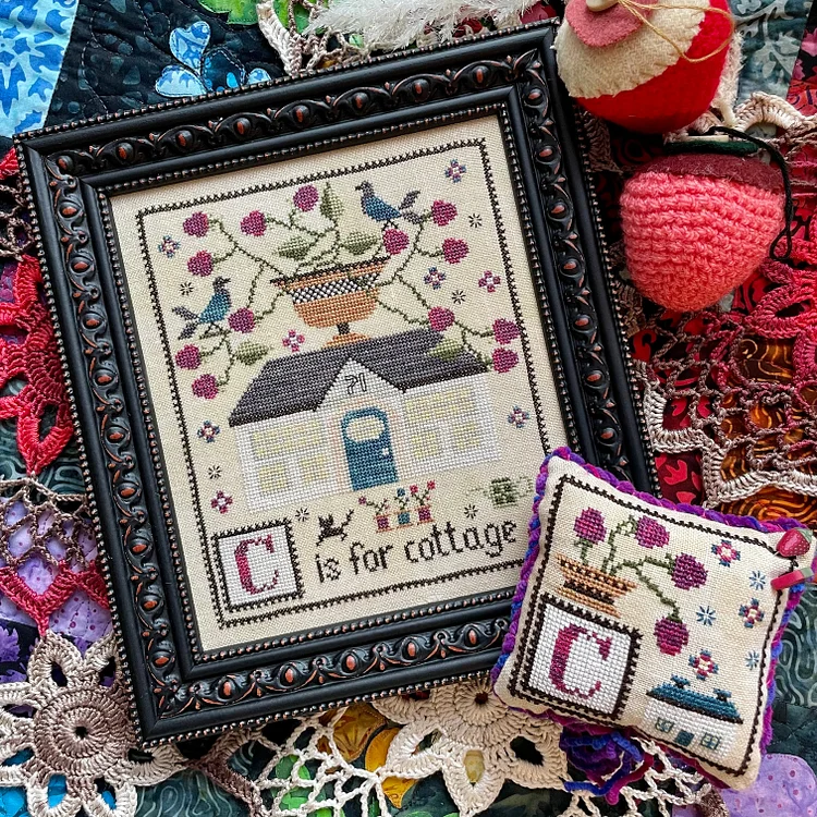 C is for Cottage - Duo Cross Stitch Pattern