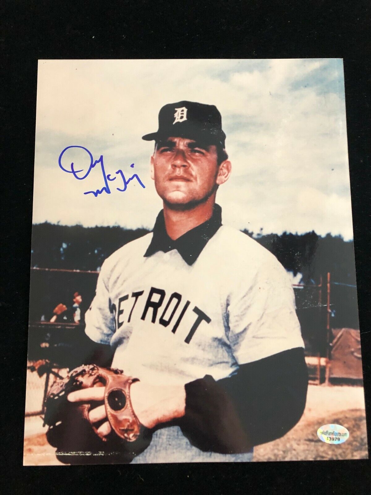 Denny McLain Signed Autographed Photo Poster painting - COA - Detroit Tigers