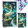 Elk - Diamond Painting - Full Round Drill (Canvas|40*70cm)
