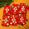 6PCS CNY Blessings Red Packet Envelope