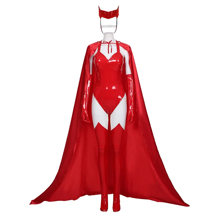 WandaVision2020- Sexy Scarlet Halloween Carnival Costume Witch Wanda Maximoff Women Outfit Cosplay Costume