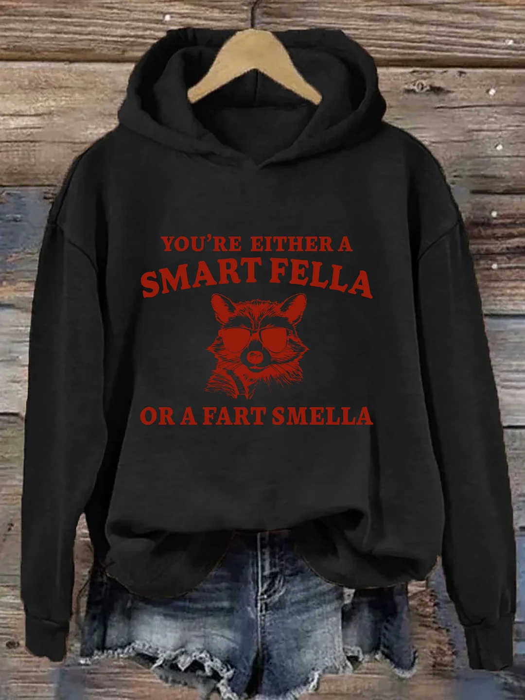 Are You A Smart Fella Or Fart Smella Hoodie