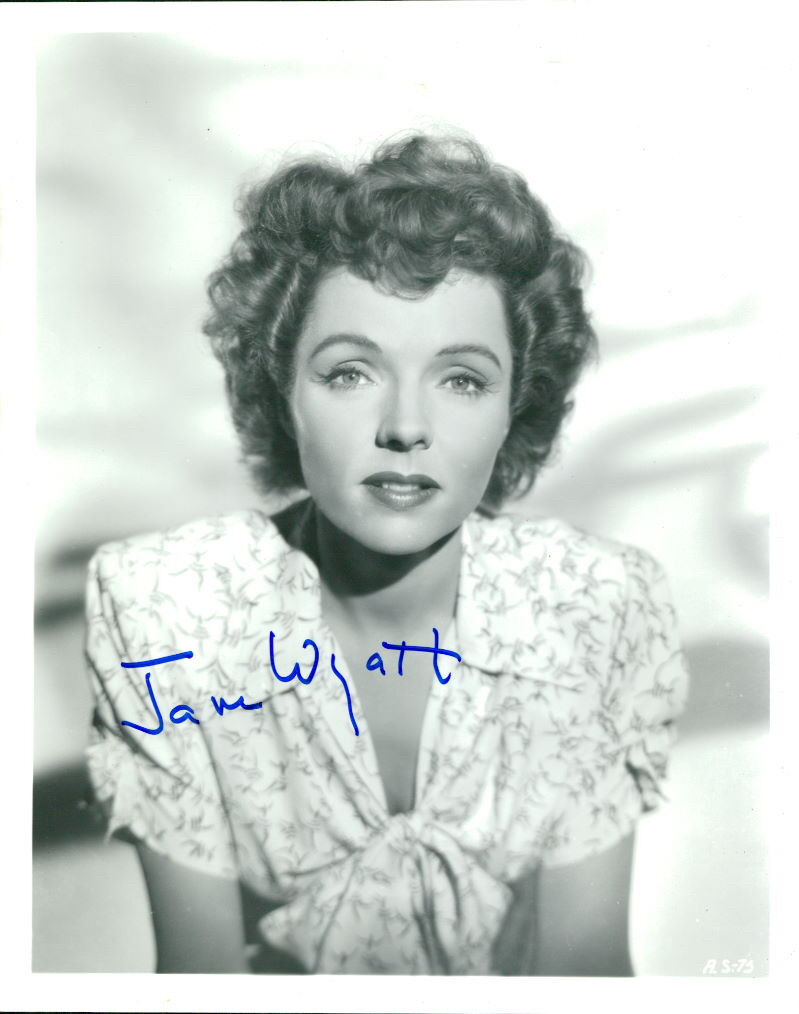 Jane Wyatt signed 8x10 Photo Poster painting COA