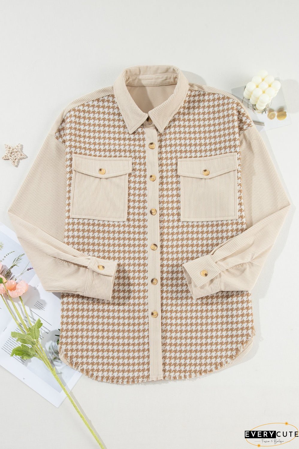 Mixed Texture Shacket