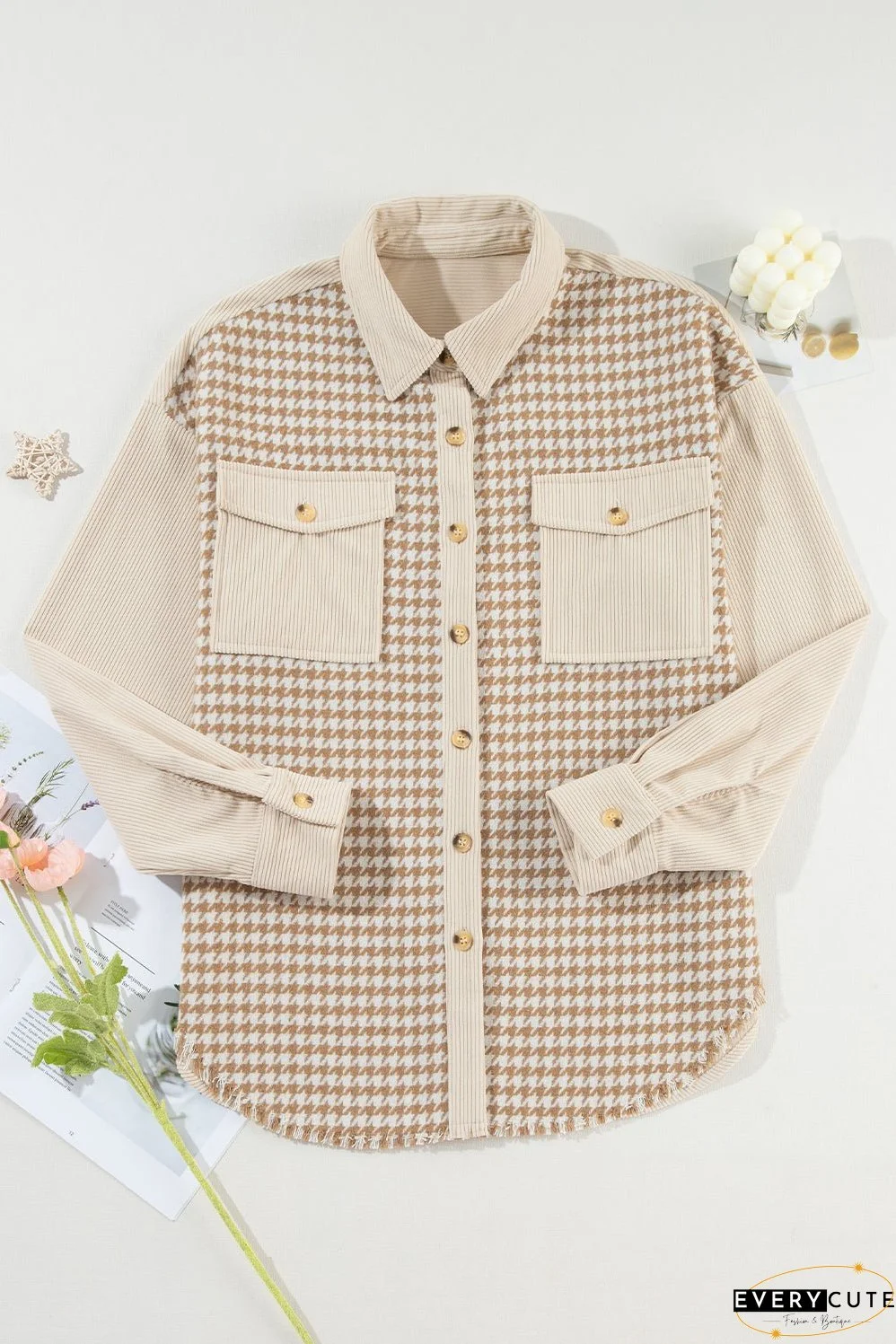 Mixed Texture Shacket