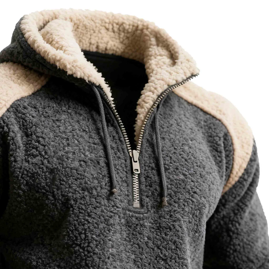 Men's Vintage Fleece Hoodie-inspireuse