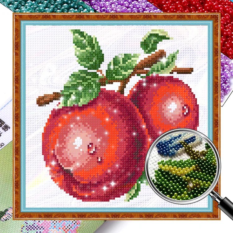 Stil Life- 9CT Bead Embroidery Cross Stitch(Partial Embroidery)