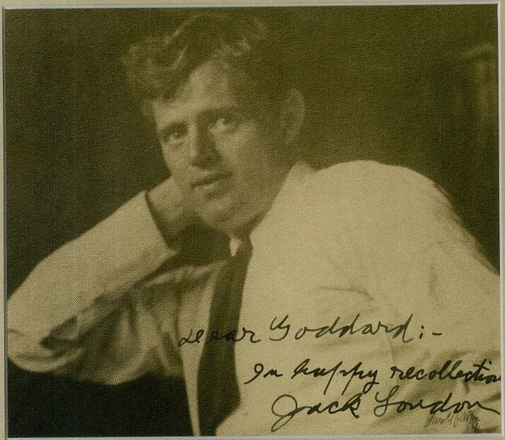 JACK LONDON (1876-1916) Signed Photo Poster paintinggraph - Author Writer / Literature preprint