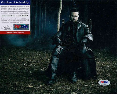 Shane West as John Alden signed Salem 8x10 autographed Photo Poster painting PSA COA