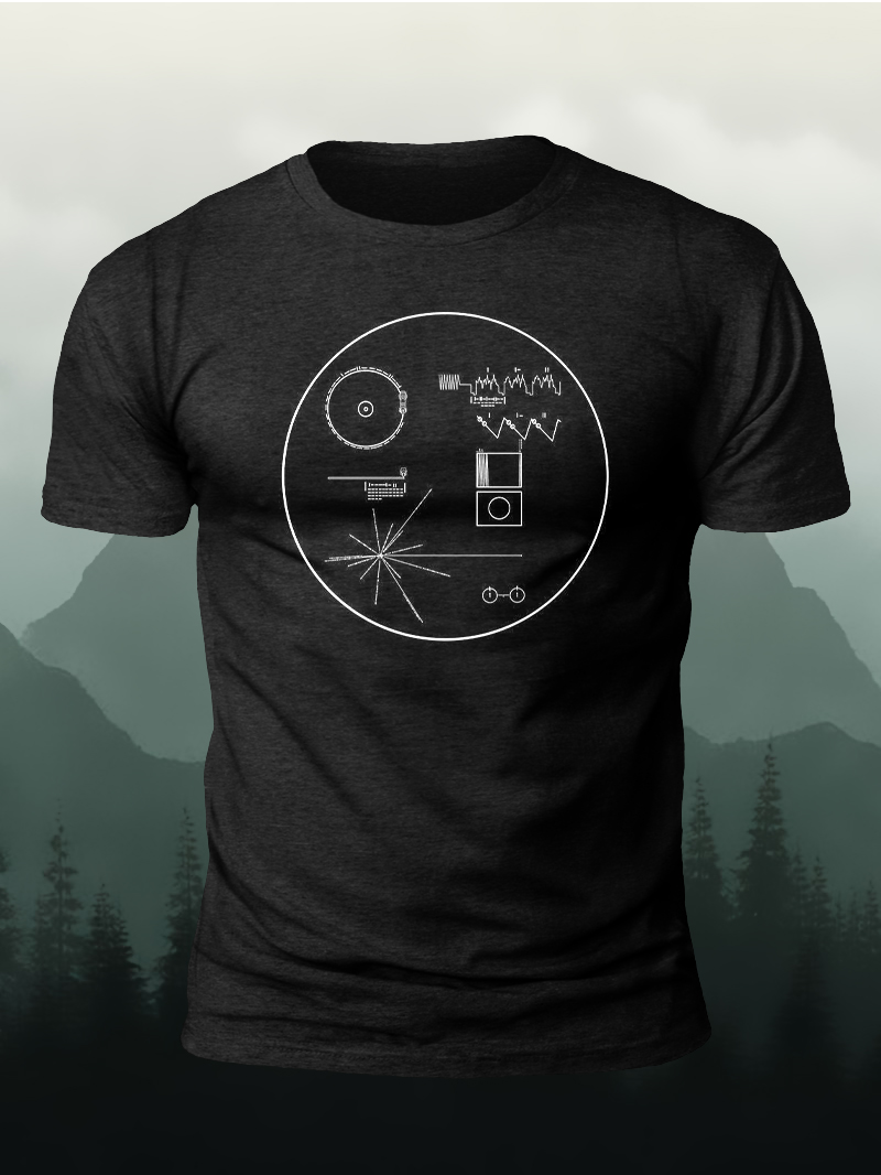 Navigator Record Printed T-shirt
