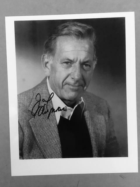 Jack Klugman Actor Boldly Signed 8x10 Vintage Photo Poster painting with COA