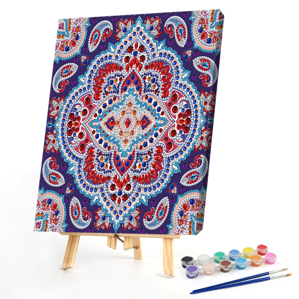 

40*50CM - Paint By Numbers - Mandala, 501 Original