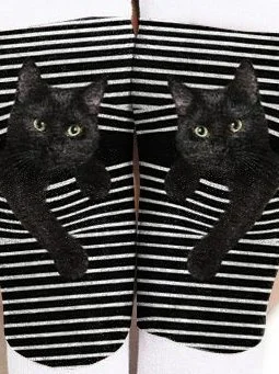 Cat Printed Socks