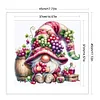 Grape Gnome-11CT Stamped Cross Stitch 45*45cm/17.72*17.72in