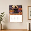 2027 New DIY Diamond Painting Cat Wall Calendar Kit 12-Month Flip Calendar Design Home Decor